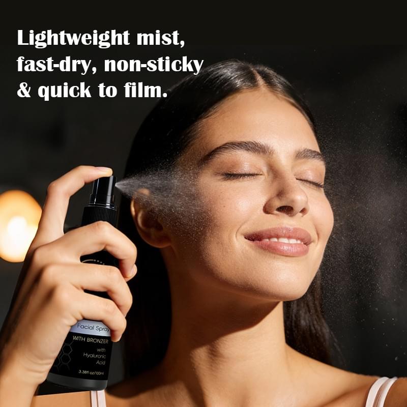 Self Tan Face Mist – with Bronzer & Hyaluronic Acid