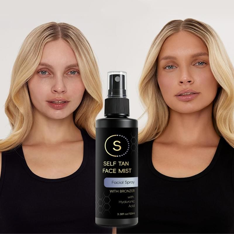 Self Tan Face Mist – with Bronzer & Hyaluronic Acid