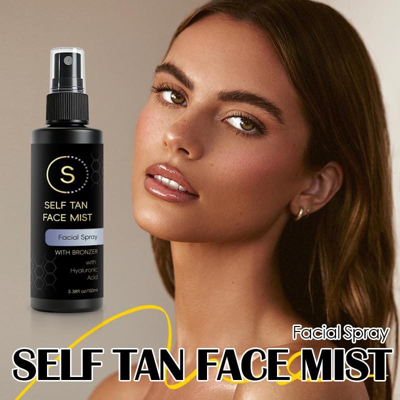 Self Tan Face Mist – with Bronzer & Hyaluronic Acid