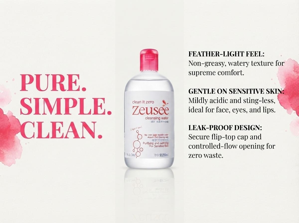 Clean itzero Micellar Cleansing Water