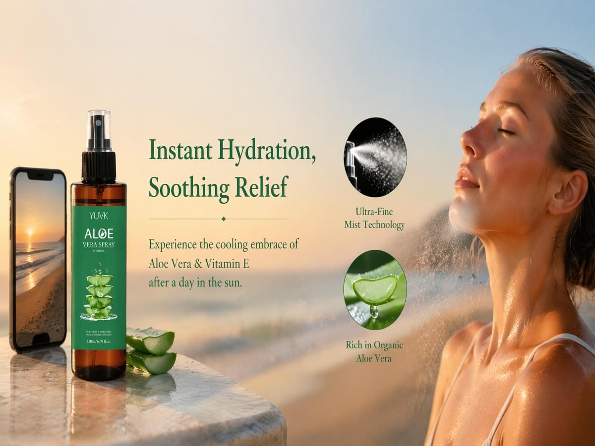 Aloe Vera Spray with Vitamin E
