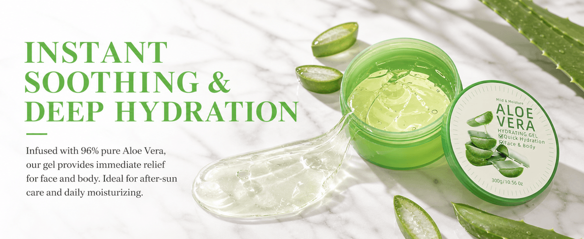 Aloe Vera Hydrating Gel – Mild & Moisture