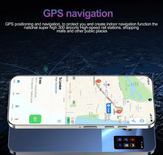 M6 PRO Smartphone,7.3‑Inch Display