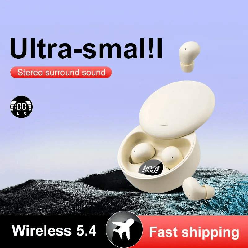 SK26 New Mini Sleep True Wireless Noise‑Cancelling In‑Ear Bluetooth Earbuds