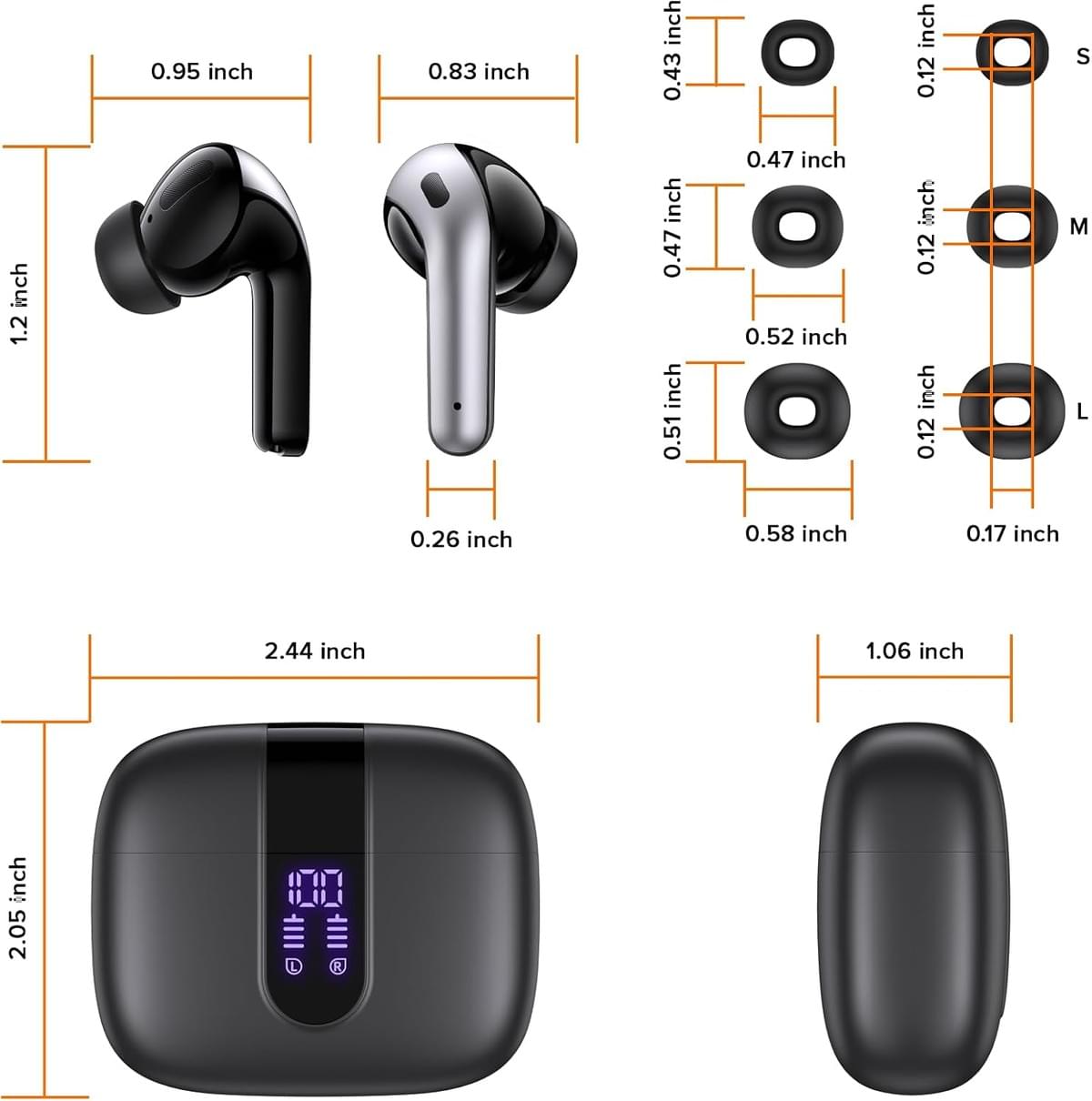 TAGRY Bluetooth Headphones