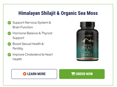 LiveGood Himalayan Shilajit & Organic Sea Moss