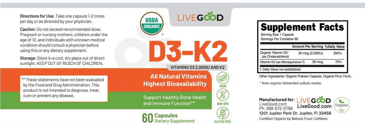 LiveGood D3-k2