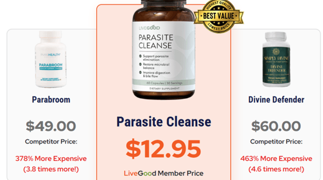 LiveGood Parasite Cleanse