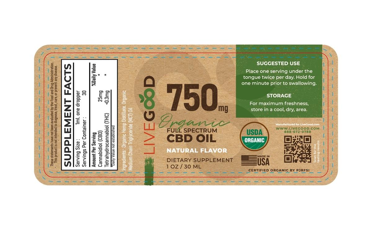 750 CBD OIL