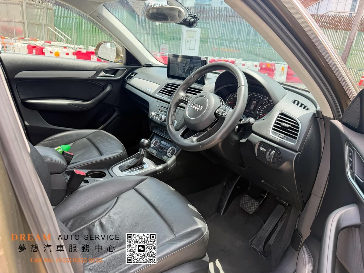 2013年AUDI Q3 2.0T Quattro｜棕色｜5座｜7萬餘公里