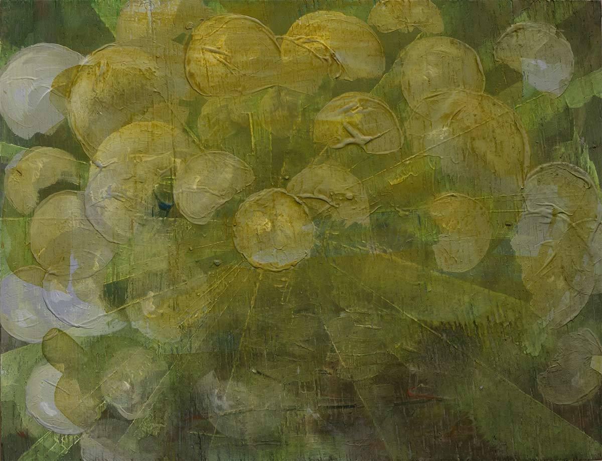 Inversion, small painting, 2013, 15 x 20 cm, oil / acrylic on wood - Harm van den Berg