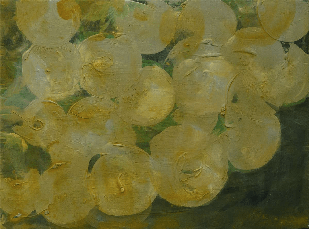 Inversion, small painting, 2013, 15 x 20 cm, oil / acrylic on wood - Harm van den Berg