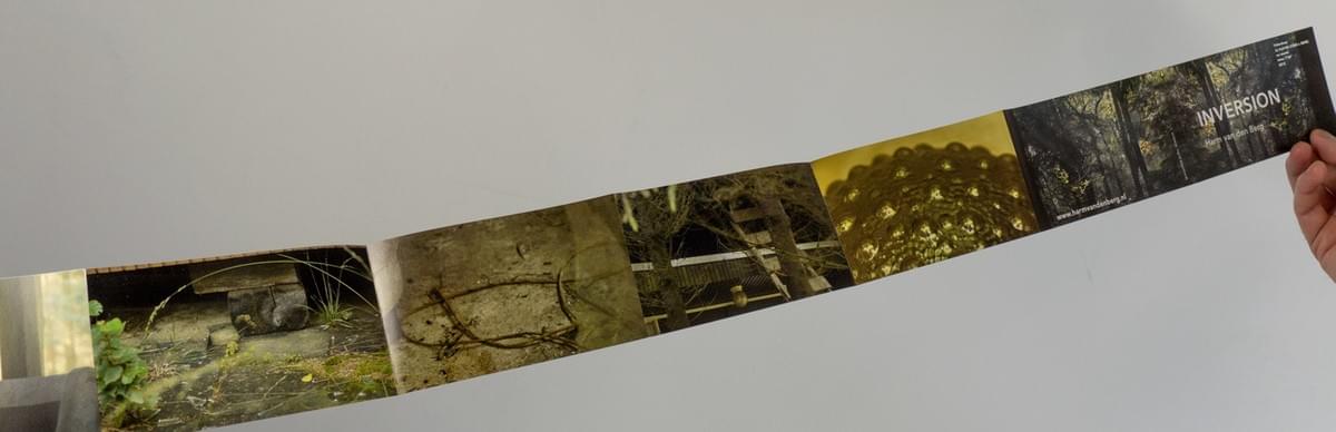 Harm van den Berg -  INVERSION, Full color, 16 pages  2013 NL/ENG Edition: 100 Design: Ingrid Scheinhardt