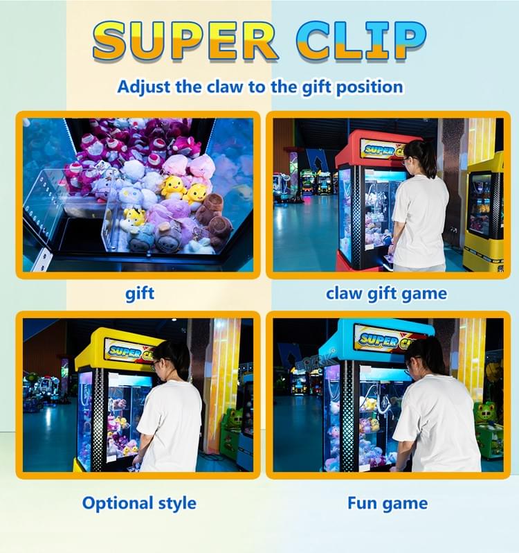 Factory Direct Coin Operated Mini Claw Machine