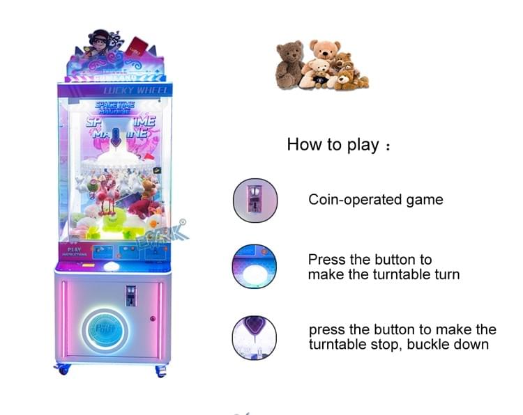 Lucky Wheel Prize Game Machine for Arcades and FECs