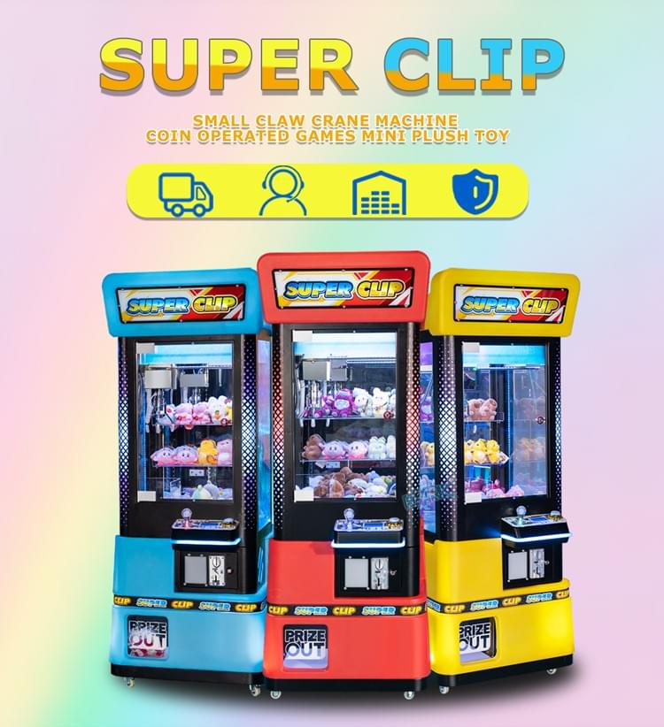 Factory Direct Coin Operated Mini Claw Machine
