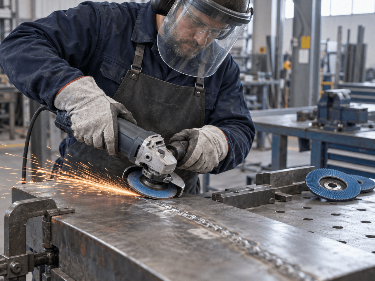 Choose from a wide range of disc sizes and grit levels to match your specific project needs and achieve the desired finish. Custom Sizes & Grits Our Flap Disc Solutions REX supplies flap discs for metal grinding and surface finishing, serving distributors, wholesalers, and industrial buyers worldwide. Create a professional English-language website showcasing our flap disc range, specifications, applications, and selection guide, with clear “Request a Quote” buttons and an inquiry form for disc size, grit, quantity, and contact details; use a clean industrial design and include only verified product and company information.