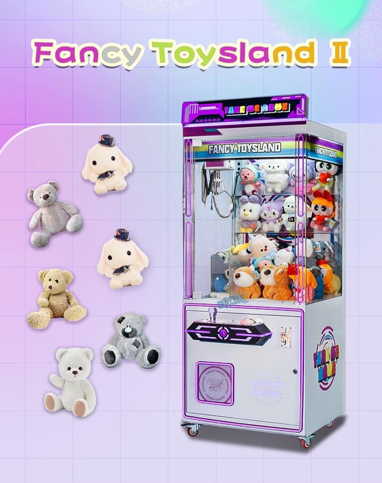 Commercial Claw Machine Prize Game Equipment For Arcade Business