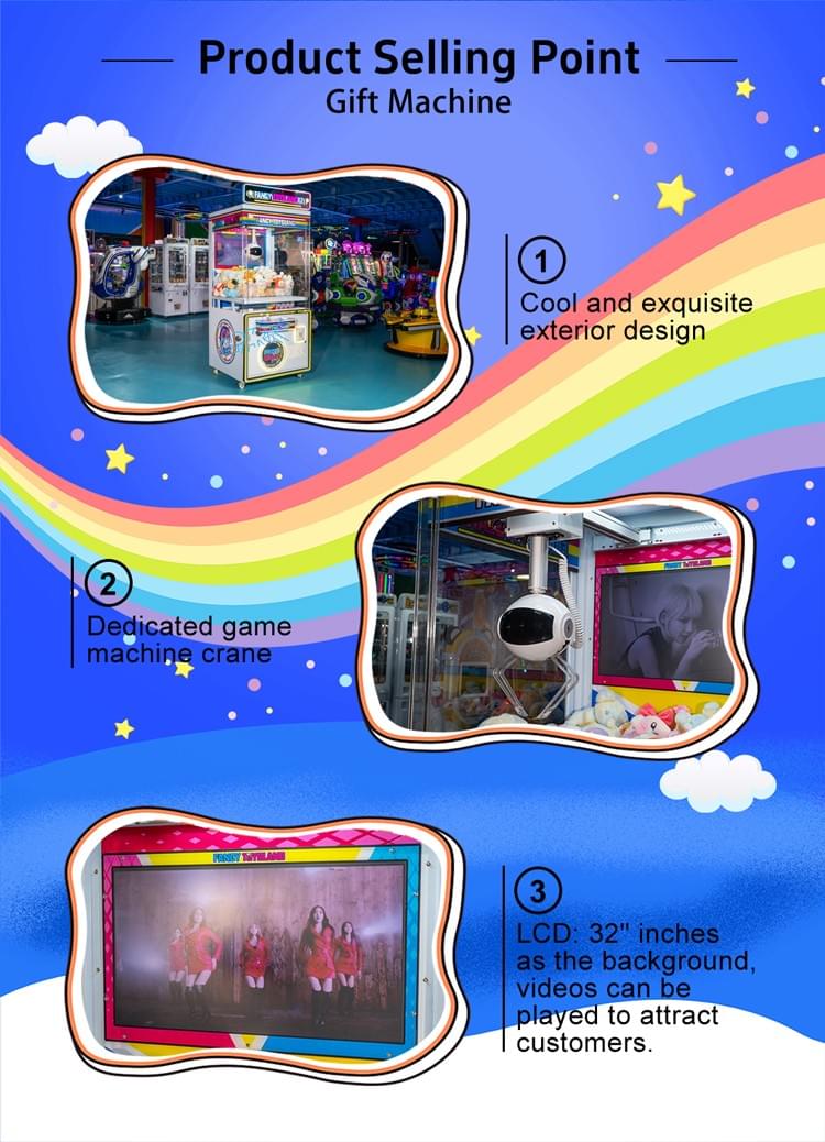Commercial Arcade Game Machine With 32 Inch LCD Screen