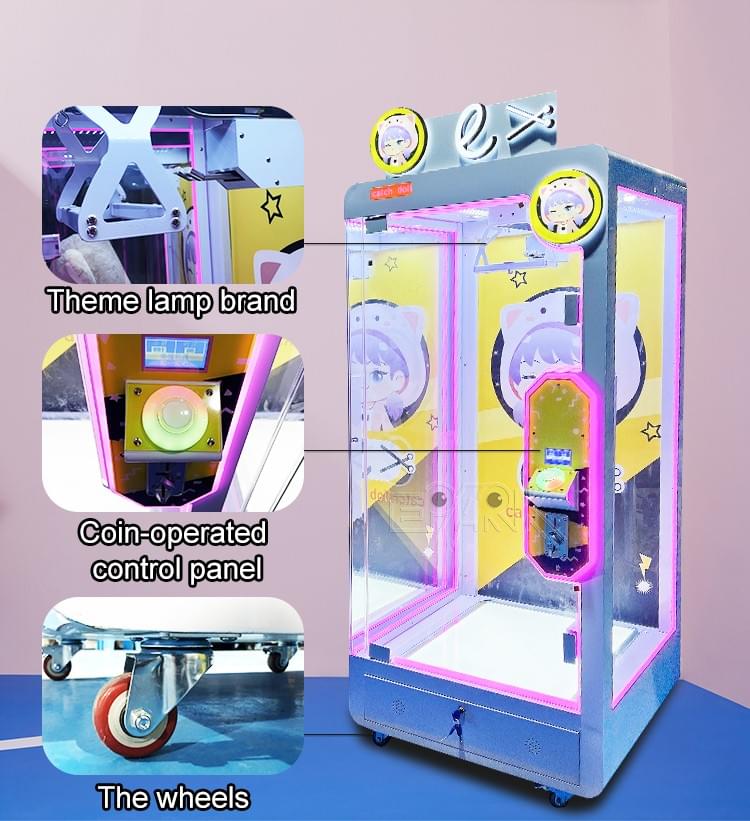 E Cut Prize Machine Doll Reward Game For Arcade Business