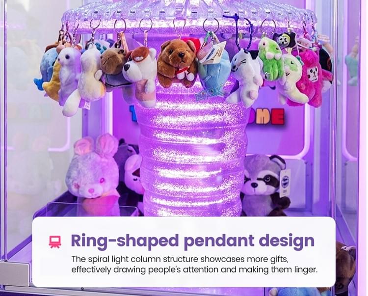 Toy Clip Machine Coin Operated Prize Game Equipment