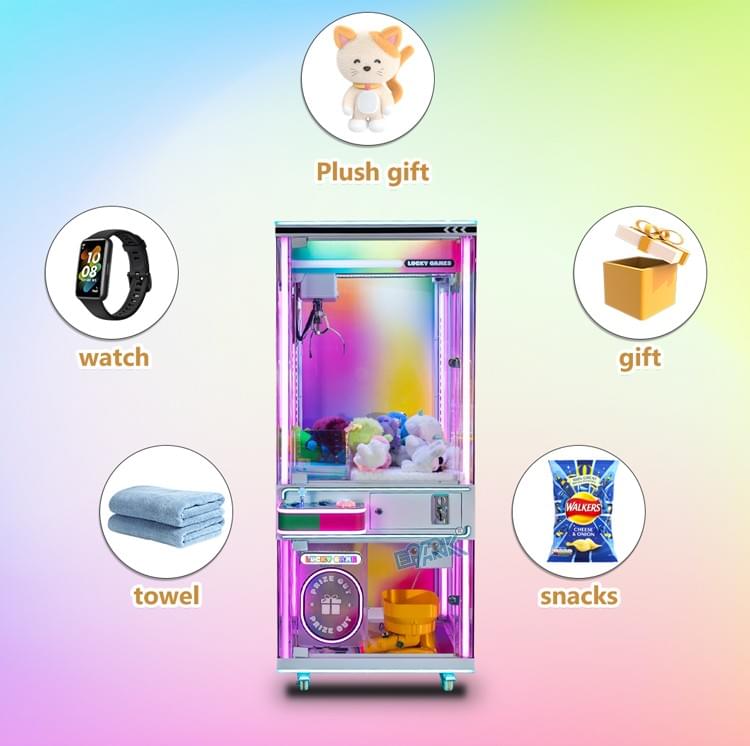 Commercial Claw Machine Coin Operated Prize Game Equipment