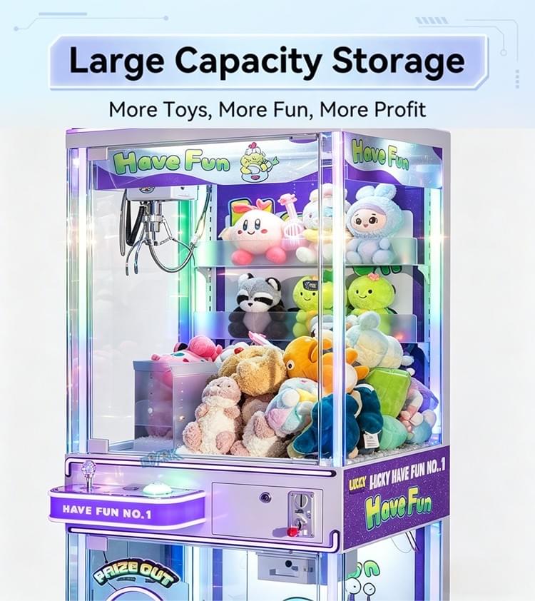 Single Player Claw Machine Prize Game Equipment For Arcade Business