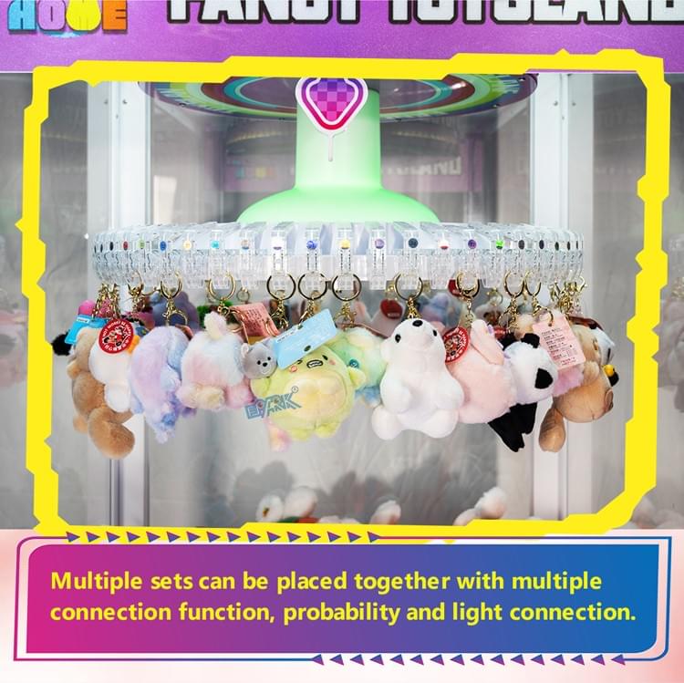 Fancy Toy Clip Machine Prize Game For Arcade Business