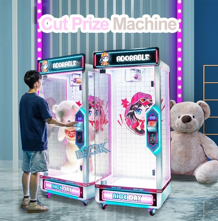 Cut Prize Machine Doll Reward Game For Arcade Business