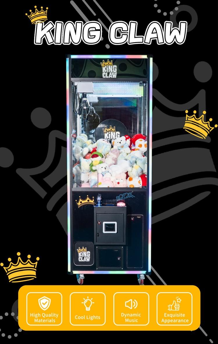 King Claw Commercial Claw Machine for Arcade and Shopping Mall  