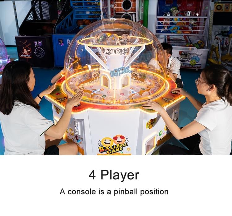 4 Player Prize Arcade Machine for Shopping Mall and Game Center