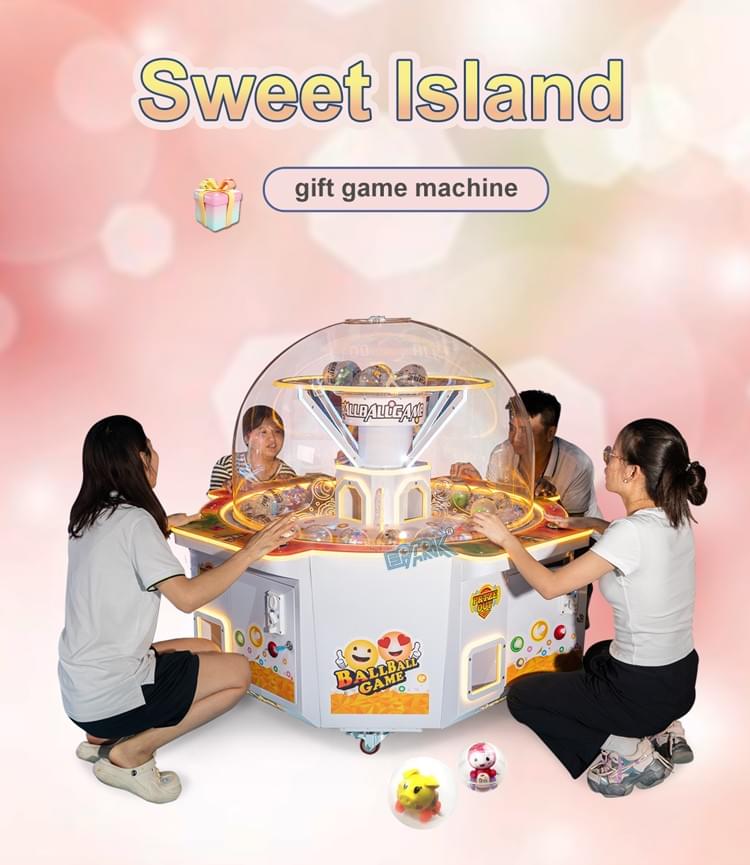 4 Player Prize Arcade Machine for Shopping Mall and Game Center
