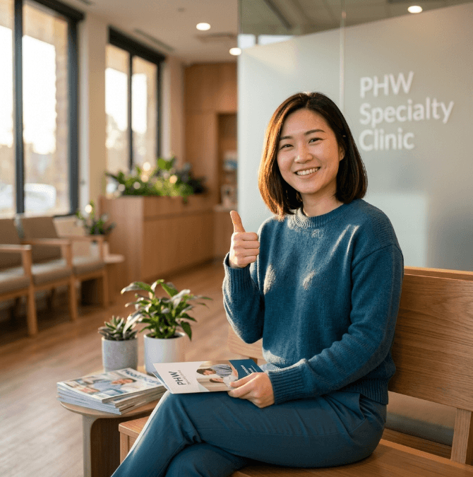 Discover personalized, integrative medicine tailored to your unique needs and lifestyle. Elevate Your Health Experience PHW Specialty Clinic is a boutique, concierge-style integrative medicine practice in Tysons, Virginia specializing in root-cause diagnostics, personalized treatment plans, and premium high-access care. We help busy professionals and individuals with chronic, complex, or hormone-related conditions reclaim their energy, vitality, and long-term health through a tailored, highly attentive medical experience.
