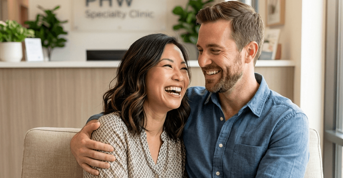 Discover personalized, integrative medicine tailored to your unique needs and lifestyle. Elevate Your Health Experience PHW Specialty Clinic is a boutique, concierge-style integrative medicine practice in Tysons, Virginia specializing in root-cause diagnostics, personalized treatment plans, and premium high-access care. We help busy professionals and individuals with chronic, complex, or hormone-related conditions reclaim their energy, vitality, and long-term health through a tailored, highly attentive medical experience. Discover personalized, integrative medicine tailored to your unique needs and lifestyle. Elevate Your Health Experience PHW Specialty Clinic is a boutique, concierge-style integrative medicine practice in Tysons, Virginia specializing in root-cause diagnostics, personalized treatment plans, and premium high-access care. We help busy professionals and individuals with chronic, complex, or hormone-related conditions reclaim their energy, vitality, and long-term health through a tailored, highly attentive medical experience.
