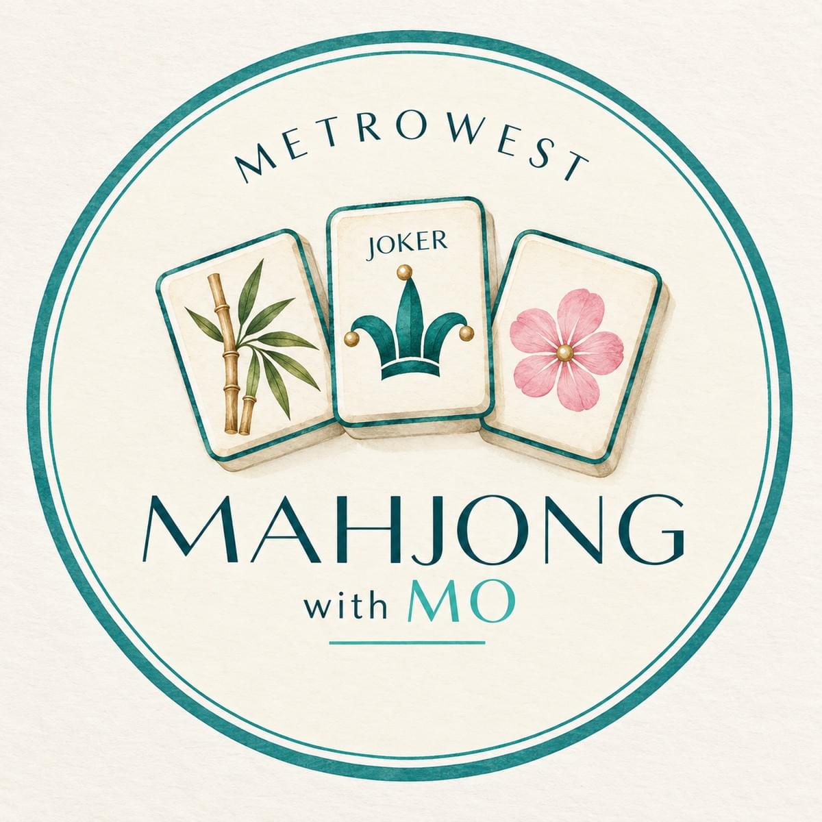 Mahjong with Mo logo