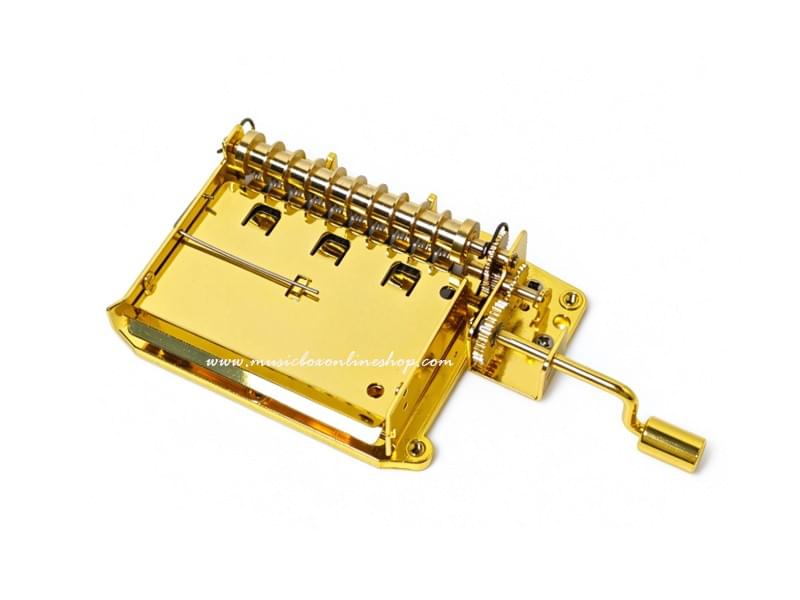 Brass Gear Paper Strip DIY Music Box Handcrank Vision