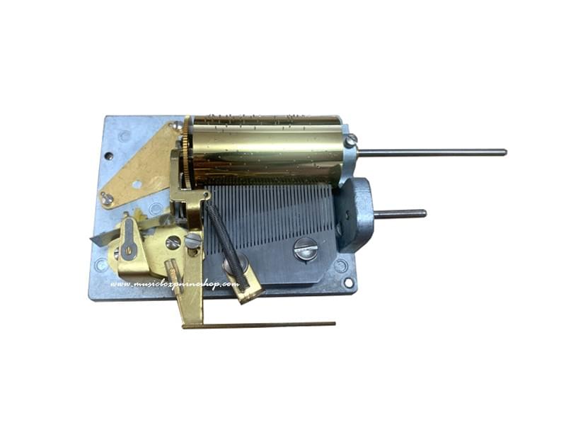 37 Note Cuckoo Clock Music Movement 2 Output Shafts