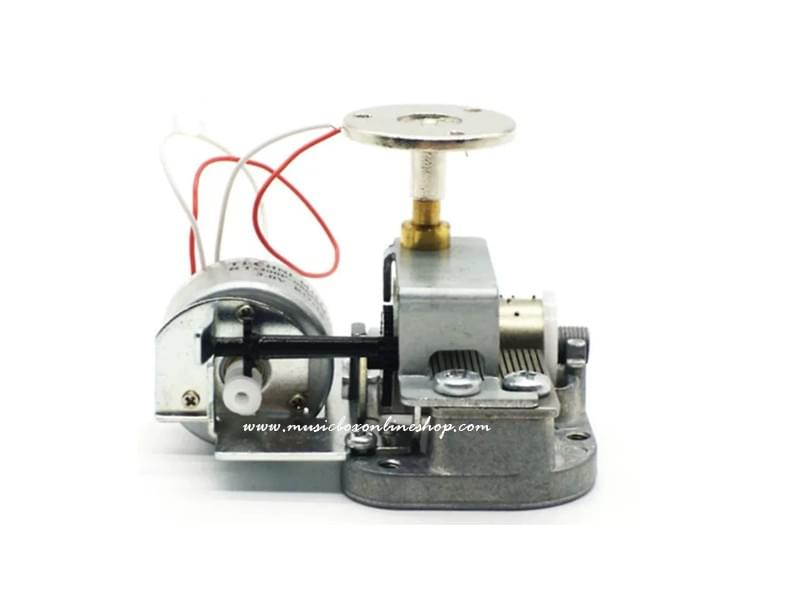 Battery Operated Music Movement Sankyo Music Box Center Rotating Shaft Output