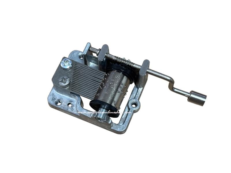 Hand Crank Music Box Caja De Música Con Manivela