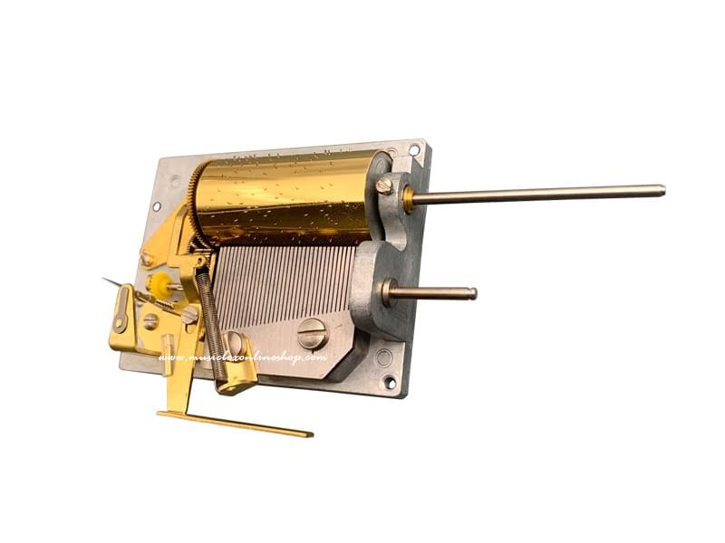 37 Note Cuckoo Clock Music Movement 2 Output Shafts