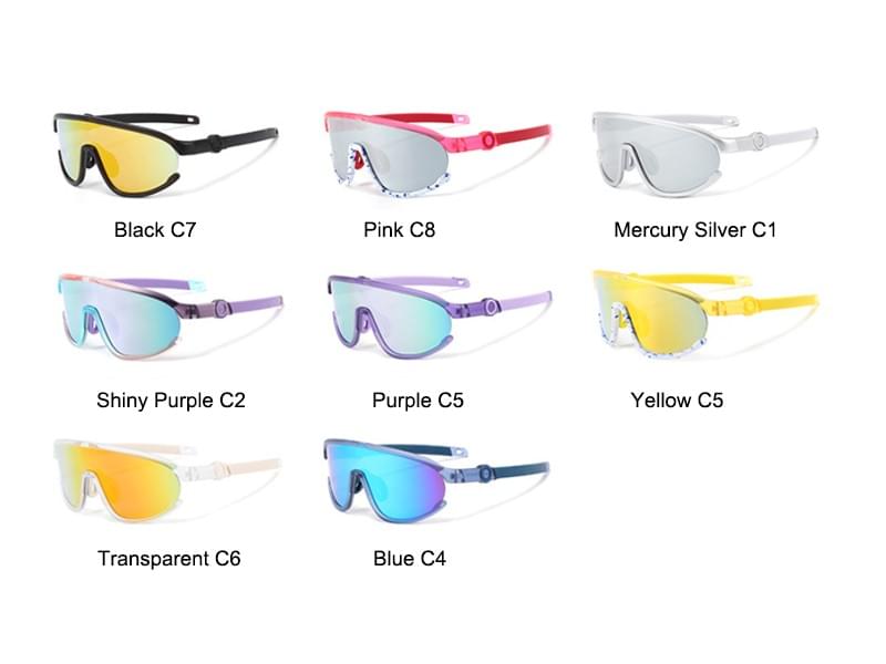 New Trend Kids Sunglasses Outdoor Cycling Sports Glasses 