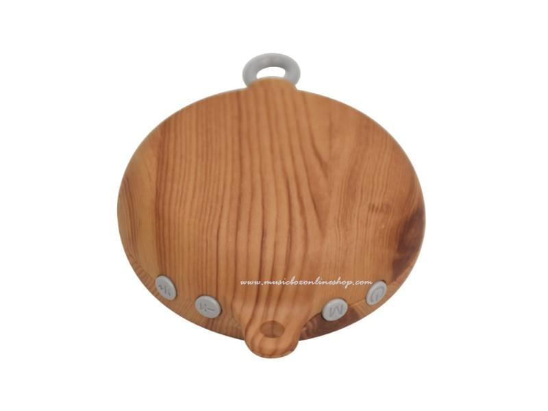 Simulated Wood Grain Music Mobile Baby Crib Decoration