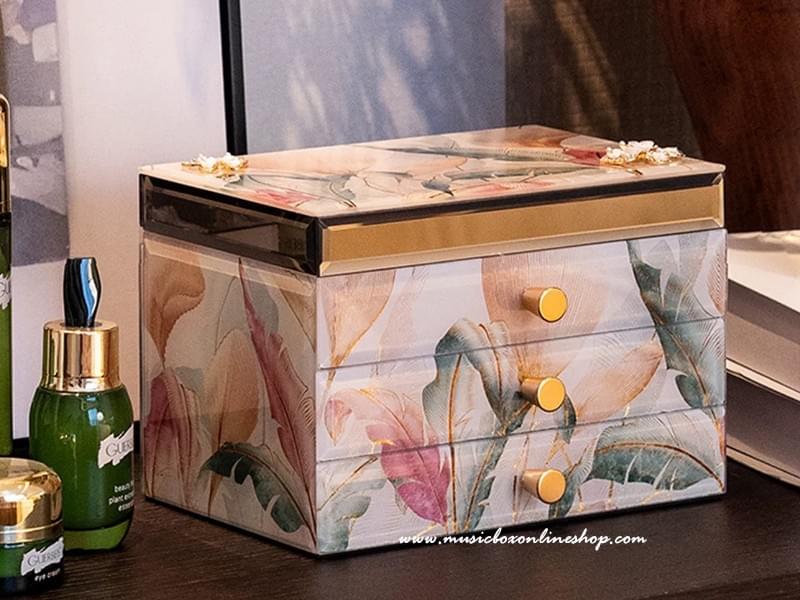 Bird of Paradise 30 Note Jewelry Music Box Valentine's Day Gift