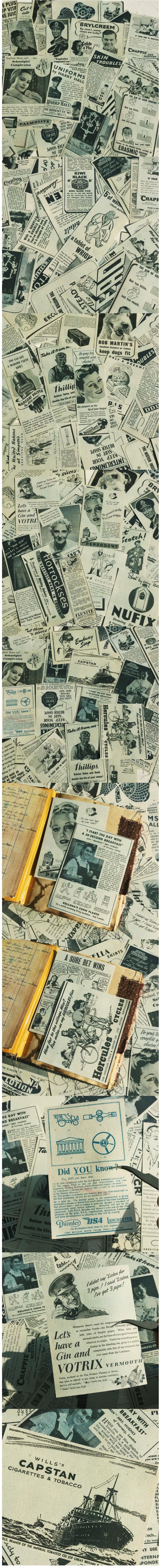 Retro Western Magazine Sheets & Creative Newspaper Prints (5-17)