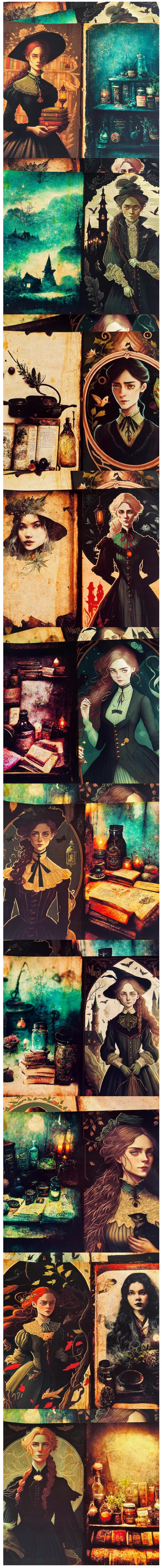 Dark Fairytale Sorcery & Magic Potion Girls (12-5)