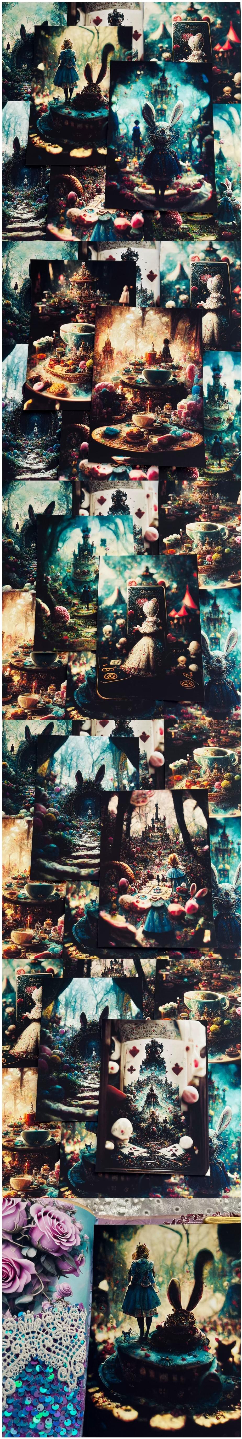 Gothic Alice in Wonderland & Dark Fantasy (31-11)