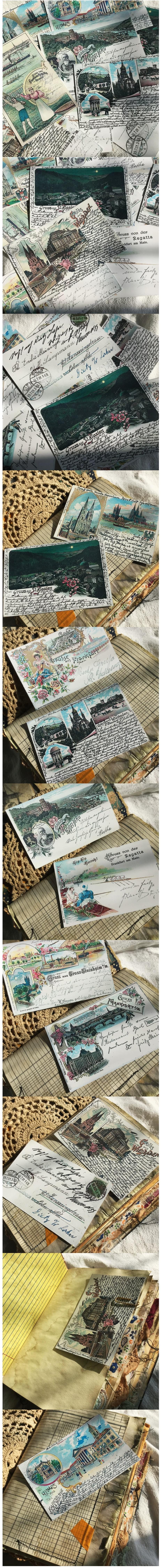 Replica Antique European Landscape Postcards (14-5)