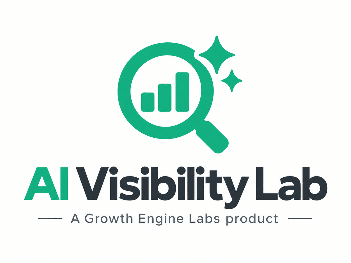 AI Visibility Lab logo - a Growth Engine Labs Product