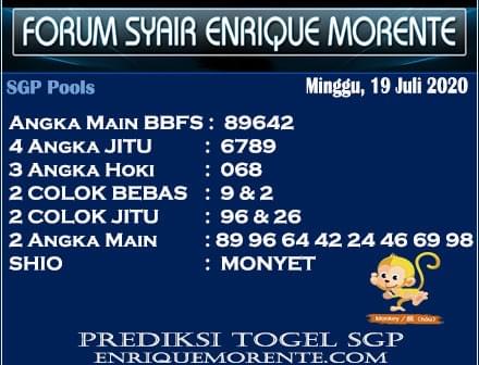 Prediksi Togel Minggu 19 Juli 2020 - Prediksi Sidney Pr...