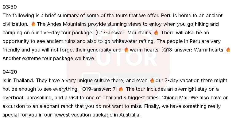 To find out more about reservations, one needs to: Đề thi IELTS LISTENING (actual test) 